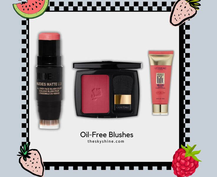 Fruit-Inspired Glow: 5 Best Oil-Free Blushes for a Fresh Complexion