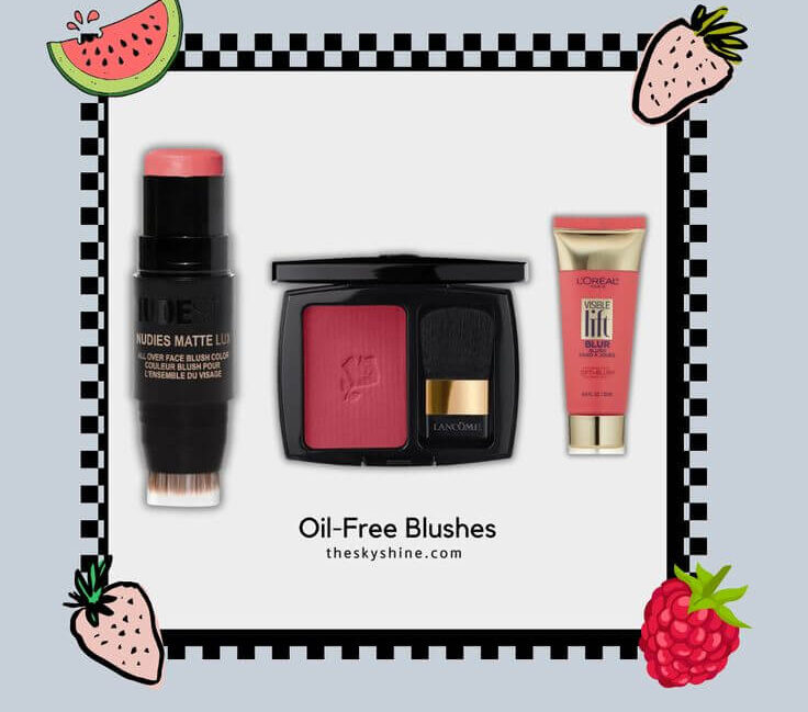 Fruit-Inspired Glow: 5 Best Oil-Free Blushes for a Fresh Complexion