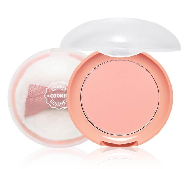 Budget-Friendly Korean Beauty: Top Peachy Blushes Under $15 for Fair Skin Get the Look: Sebum-Control Blush
ETUDE HOUSE Blusher Apricot Peach Mousse 