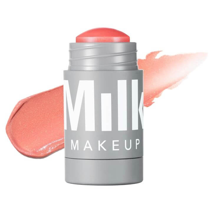 Dewy Perfection: Best 5 Peachy Blush for a Youthful Flush
MILK MAKEUP Lip + Cheek Stick in  Perk 