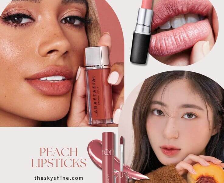 Top 6 Peach Lipsticks from Spring to Winter