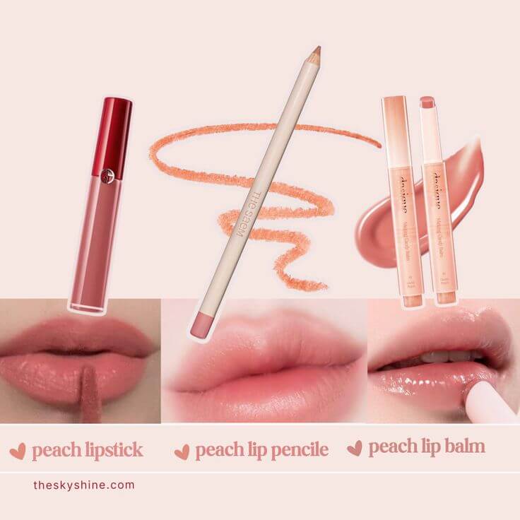 3 Must-Have Peach Nude Lip Products for a Radiant Finish
