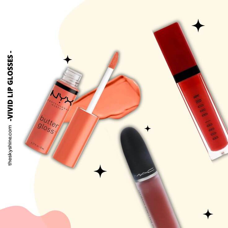 Fruity-Infused Glam: Best 3 Vivid Beauty Lip Glosses Fruity vivid lip glosses are characterized by their fruity scents and vibrant fruit colors that add glamour to your lips.