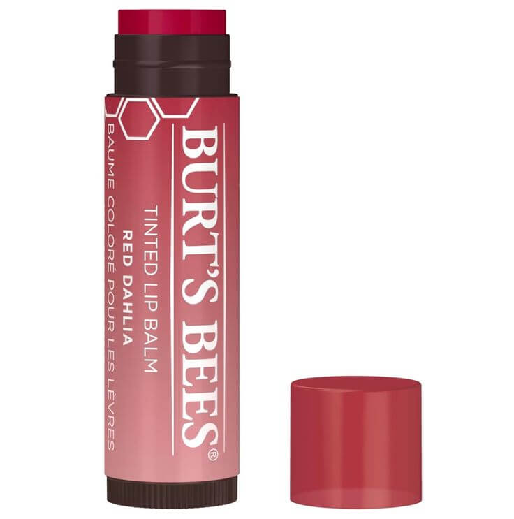 Top 3 Tinted Sheer Red Lip Balms for Dry Lips Get the Look: Natural Tint
Burt's Bees Tinted Lip Balm Red Dahlia 