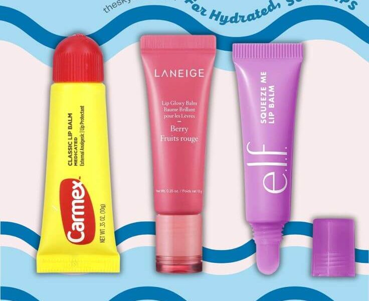Top 4 Glowy Lip Balm Tubes for Soothing and Repairing Dry Lips