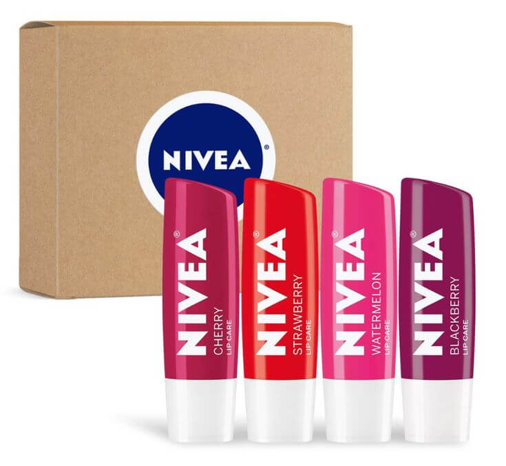 Best 5 Unisex Tinted Lip Balm Sticks for Hydrated Lips 4. NIVEA Lip Care in Fruit Lip Balm Variety Pack Known for its intense moisturizing properties, NIVEA’s Fruit Lip Balm Variety Pack in cherry, strawberry, blackberry, and watermelon not only soothes dry lips but also adds a subtle tint
NIVEA Lip Care, Fruit Lip Balm Variety Pack, Tinted Lip Balm