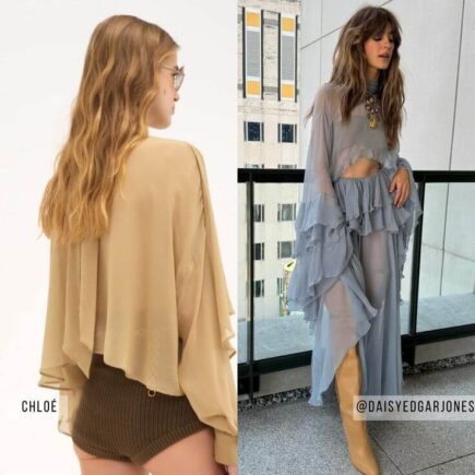 Sustainable Style: Chloé’s Fall Winter 2024 Blouse