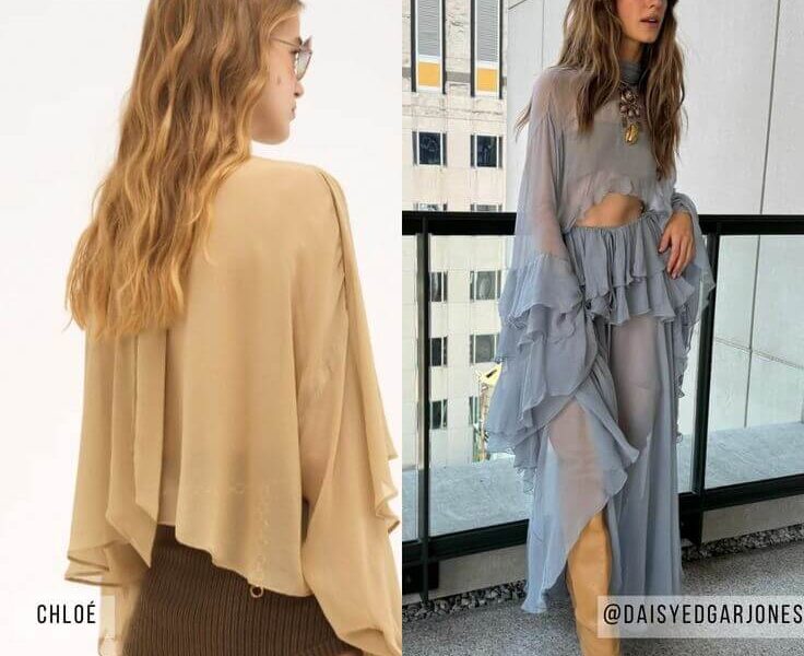 Sustainable Style: Chloé’s Fall Winter 2024 Blouse