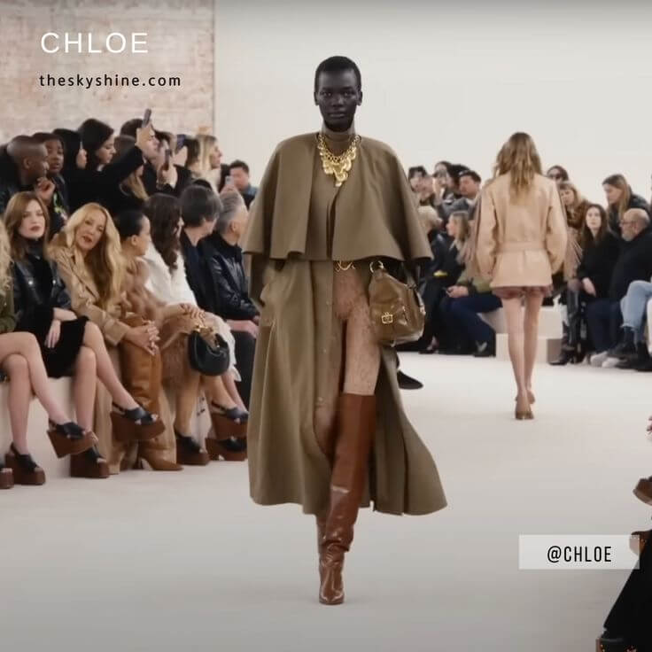 Modern Elegance: Chloé Fall 2024 Ready-to-Wear Collection 3. Thigh-High Boots Consider layering with tights or leggings in complementary colors for added warmth and style during colder months.
Chloe fall winter 2024 ready to wear