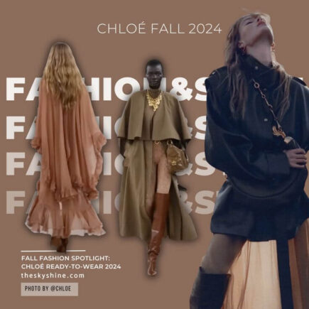 Modern Elegance: Chloé Fall 2024 Ready-to-Wear Collection