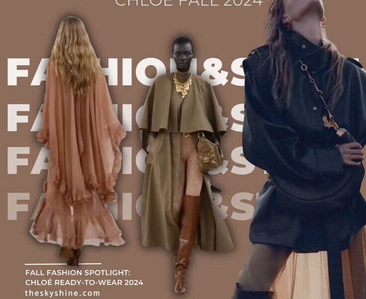 Modern Elegance: Chloé Fall 2024 Ready-to-Wear Collection