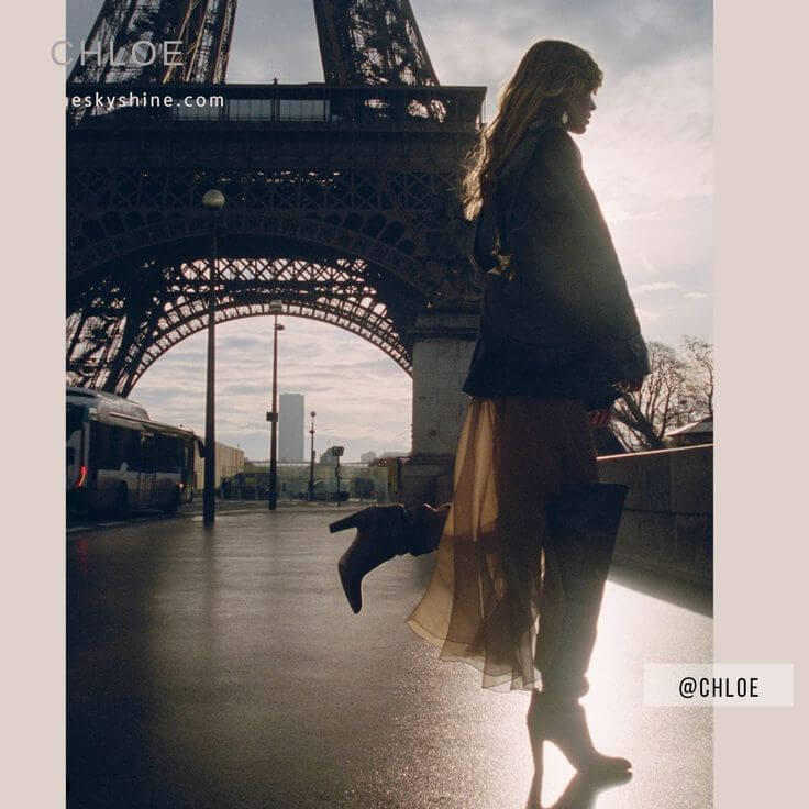 Modern Elegance: Chloé Fall 2024 Ready-to-Wear Collection 3. Thigh-High Boots They can also be dressed up with a tailored coat or a fitted dress for a more formal occasion
Chloe fall winter 2024 ready to wear