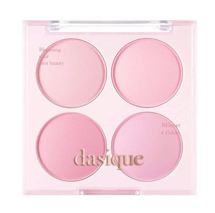 Top 5 Pink Powder Blushes for a Fresh, Radiant Look Dasique Blending Mood Cheek #08 Blueberry Sorbet