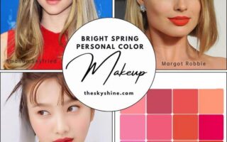 Bright Spring Personal Color Makeup Featuring K-Beauty