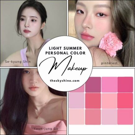 Light Summer Makeup Personal Color Guide