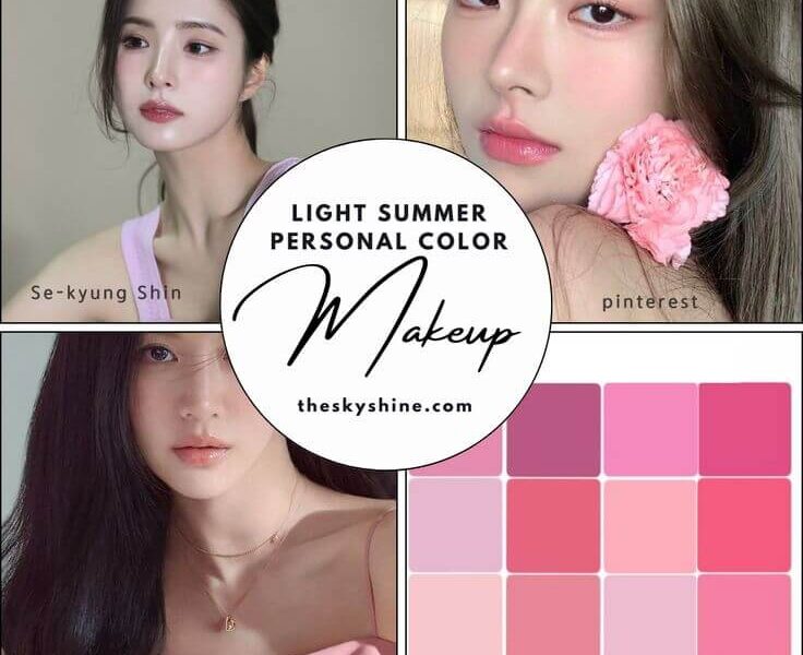Light Summer Makeup Personal Color Guide
