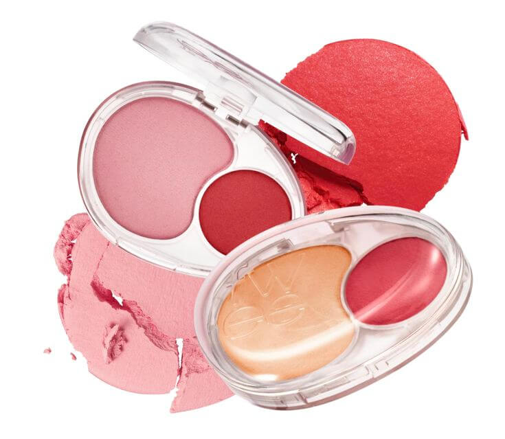 Best 3 fwee Pink Blushes for a Fresh, Natural Glow fwee Mellow Dual Blush | RD01 Follow Me