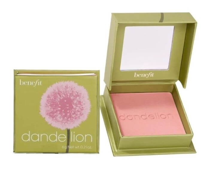Top 5 Pink Powder Blushes for a Fresh, Radiant Look Benefit Cosmetics Dandelion Blush