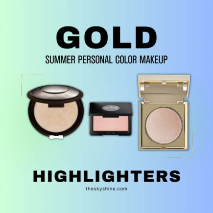 Summer Personal Color Makeup: Best Gold Highlighters