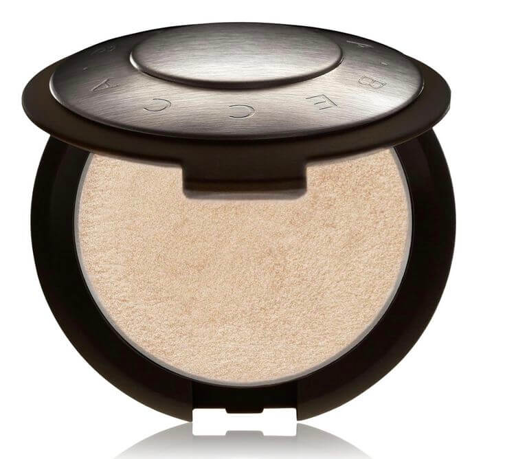 Summer Personal Color Makeup: Best Gold Highlighters Becca Shimmering Skin Perfector Pressed #Moonstone