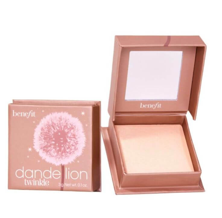 Bright Summer Makeup: Fresh Glow with Cool Radiance Benefit Dandelion Twinkle (Mini Size) 