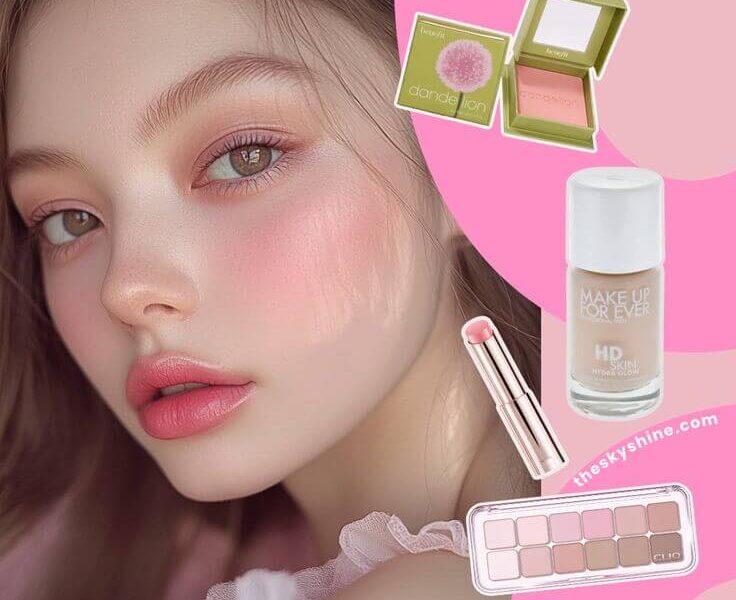 Light Summer Personal Color Makeup: Soft Bloom Look