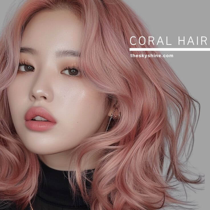 Coral Hair, Dye: Trend Analysis & Styling Tip