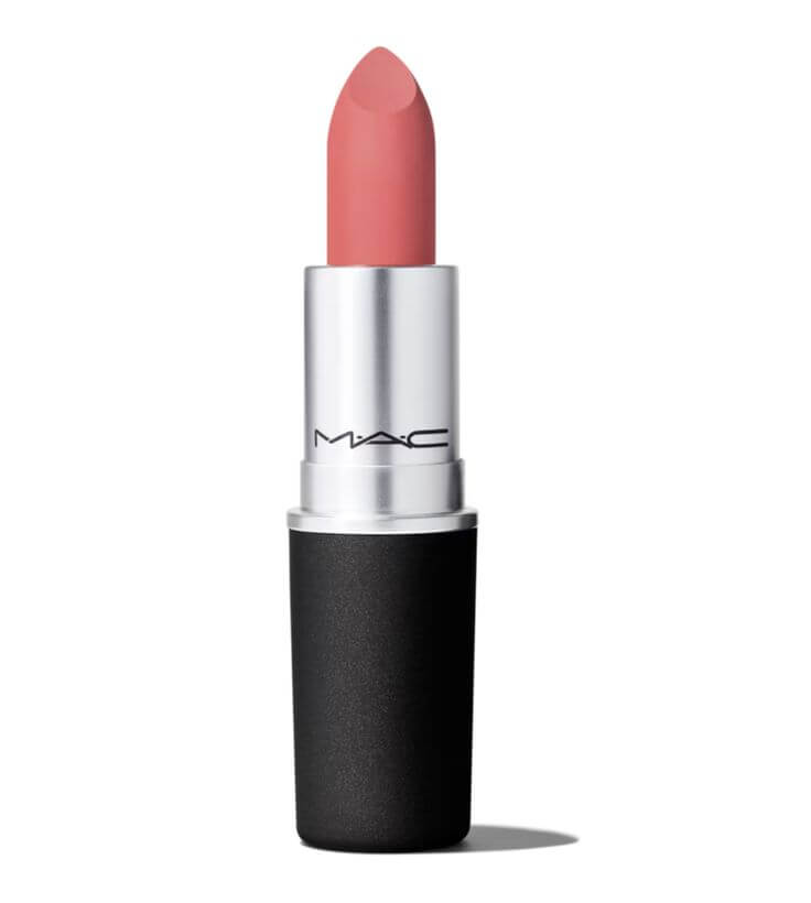 Rosy Lipsticks That Define Effortless Elegance MAC Powder Kiss Lipstick – Sultry Move
