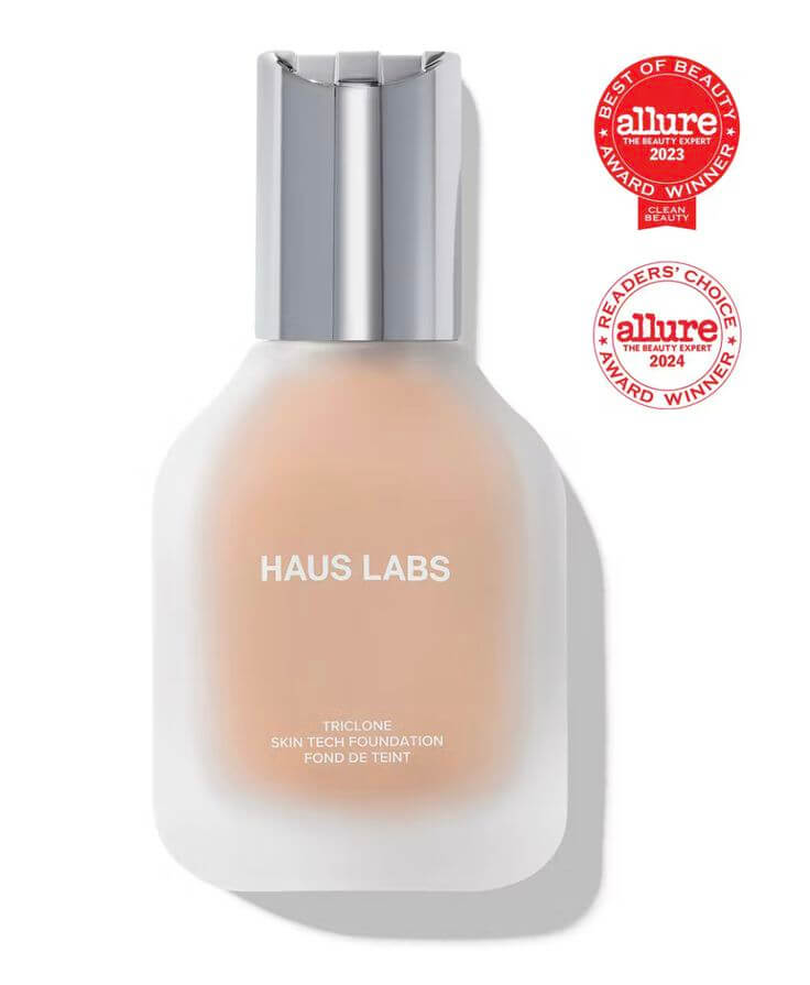 Soft Summer Personal Color Makeup: Elegant & Effortless Glow Haus Labs Triclone Skin Tech Foundation 070 Light Neutral