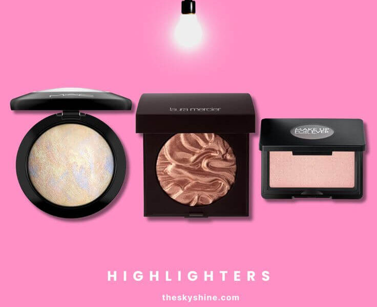 Pink Gold Highlighters for All Skin Tones