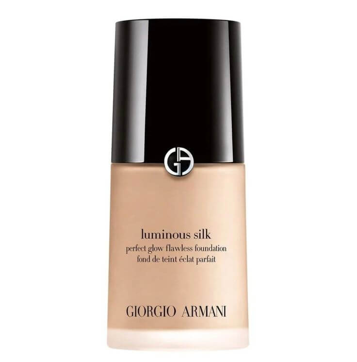 Radiant Foundation Picks for Muted Summer Elegance Giorgio Armani Luminous Silk Foundation No. 2 Ivory
