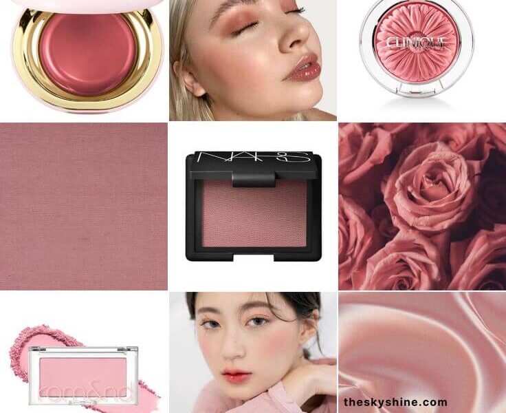 Best Dusty Rose Blushes for Muted Summer Personal Color Makeup