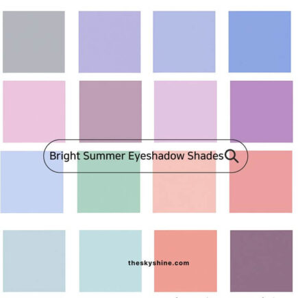 Best Eyeshadow Shades for Bright Summer Personal Color: 20 Cool-Toned Picks You’ll Love