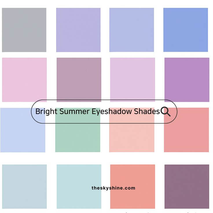 Best Eyeshadow Shades for Bright Summer Personal Color: 20 Cool-Toned Picks You’ll Love