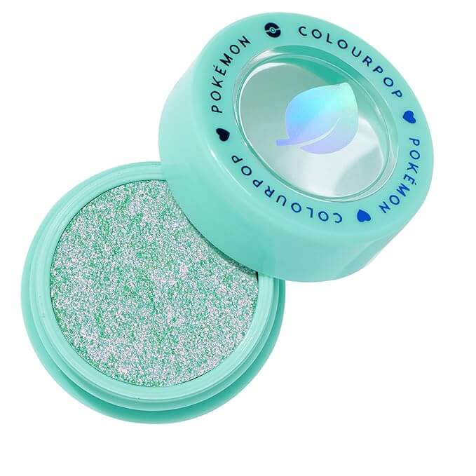 Cool Mint Eyeshadow: A Versatile Essential for Bright Summer Looks and Beyond! Colourpop Pokémon x Super Shock Shadow - Solar Beam