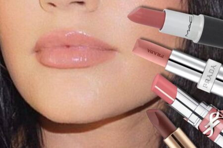 Light Pink-Beige Lips That Complete the Bright Summer Look