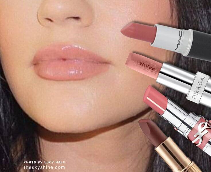 Light Pink-Beige Lips That Complete the Bright Summer Look