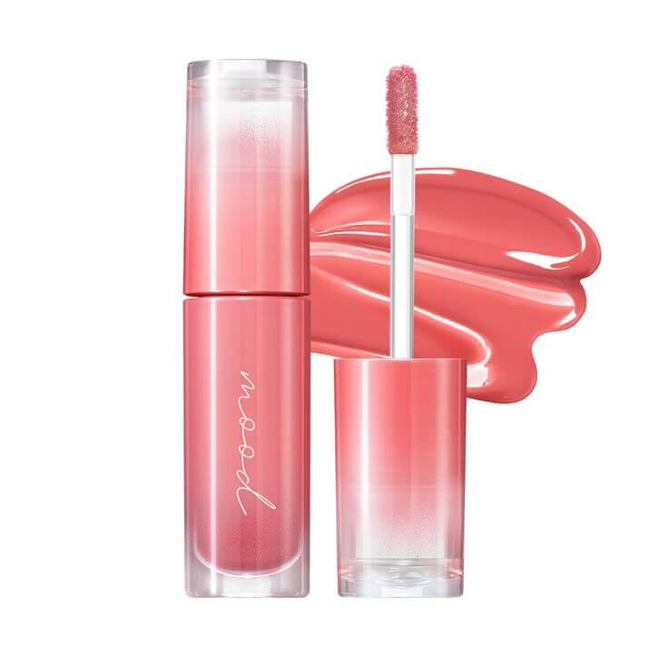 Best Lip Products for Muted Summer Personal Color Makeup Peripera Ink Mood Glowy Tint 05 Rose in Mind