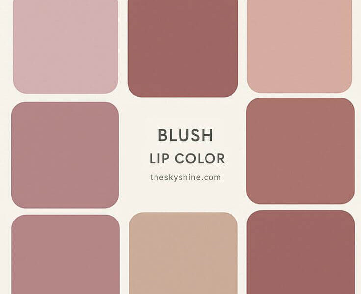 Blush & Lip Color Chips for Muted Summer Tones : Soft, Subtle, Stunning