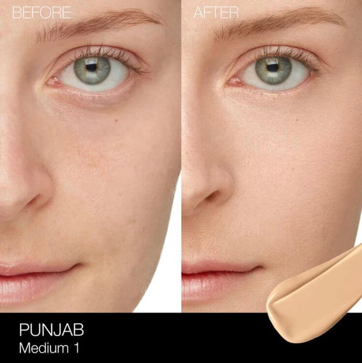 Deep Autumn Foundation Picks for Flawless Radiance NARS Natural Radiant Longwear Foundation 
Punjab (Medium 1)