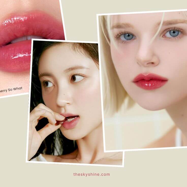 Cool-Toned Summer Lips: Top 3 Korean Cherry Pink Glosses