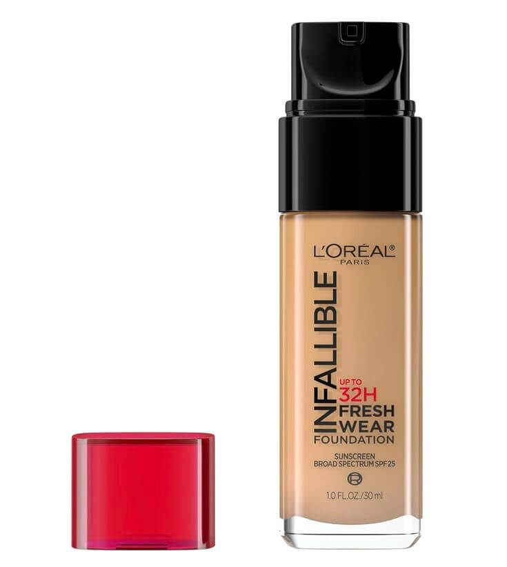 Deep Autumn Foundation Picks for Flawless Radiance L’Oréal Paris Infallible Fresh Wear Foundation 485 Golden Sun