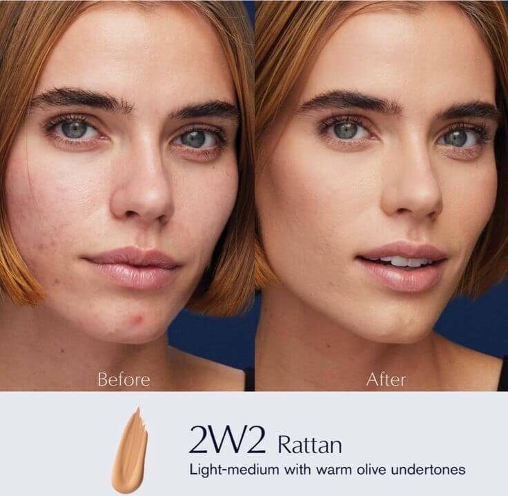 Deep Autumn Foundation Picks for Flawless Radiance Estée Lauder Double Wear Stay-in-Place Makeup – 2W2 Rattan