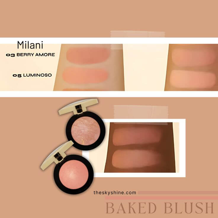 Soft Glow for Soft Autumn: Milani Baked Blush