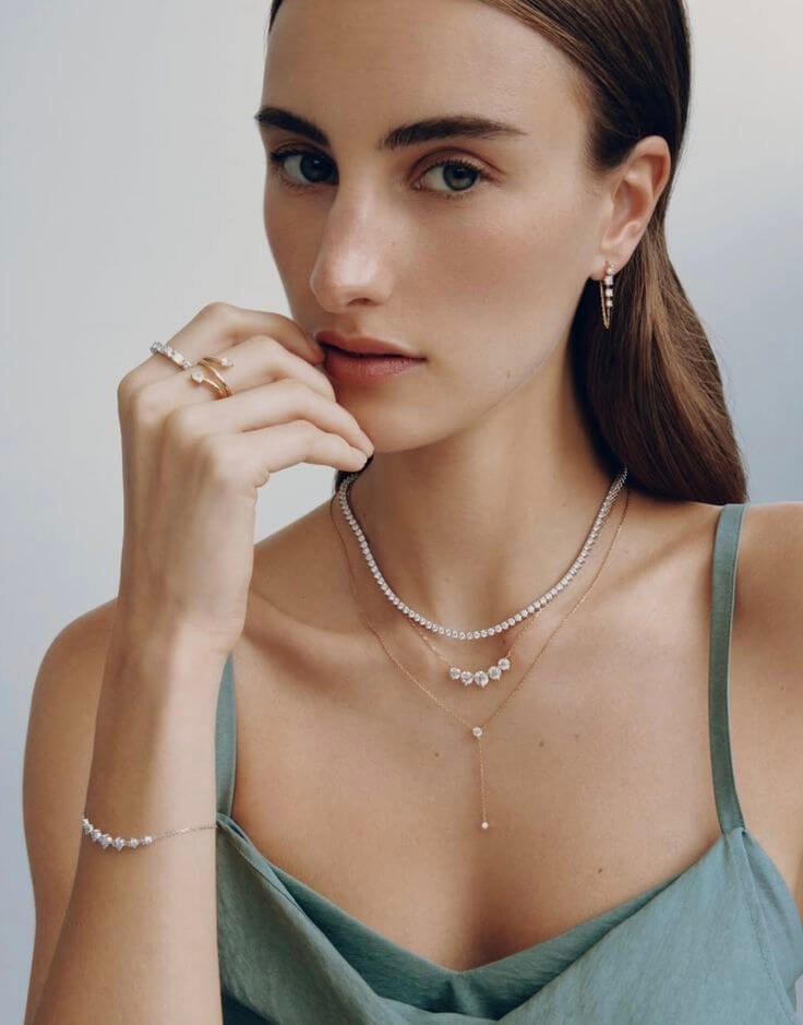 VRAI Tennis Necklaces 