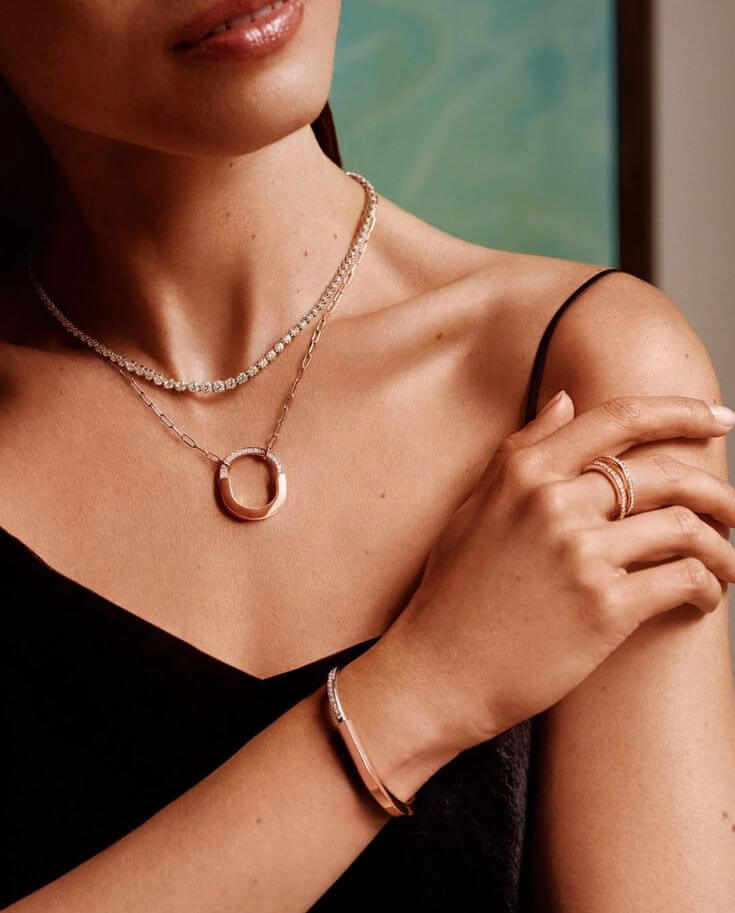 Tiffany Tennis Necklace